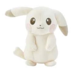 ポケモン ぬいぐるみ うすいろピカチュウ うすチュウのサムネイル