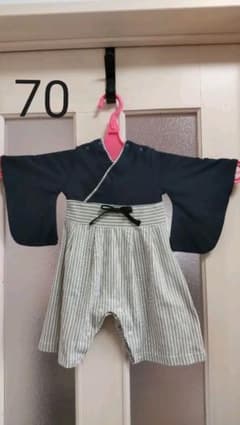袴ロンパース 70 男の子のサムネイル