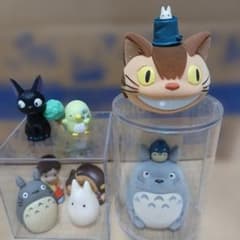 スタジオジブリ ミニフィギュア セット トトロ カプセルトイ - メルカリ
