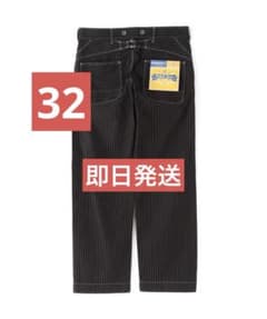 新品】Schott ショット ヒッコリーデニム ブラック サイズ 32 - メルカリ