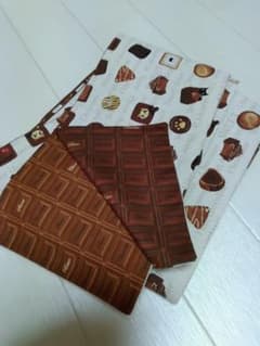 ハンドメイド半幅帯　兵児帯　チョコレートのサムネイル