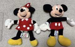 Disney vintage ぬいぐるみセット 平成レトロ ミッキー ミニー - メルカリ