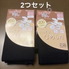 Fukuske めったか満足 200デニール タイツ M-L ブラックのサムネイル
