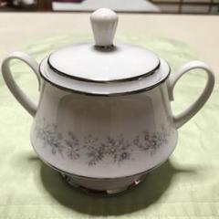 花柄陶器シュガーポット - メルカリ