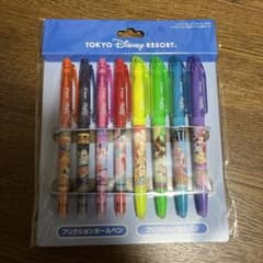 ディズニー フリクションボールペン＋フリクション蛍光ペンセットのサムネイル