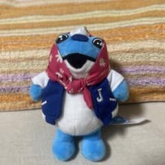 JINRO ジンロ 限定 ぬいぐるみキーホルダーかえる ジードラゴン GD 青のサムネイル