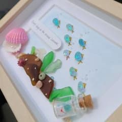 ケン様専用 シーグラスアート 全ての価値のサムネイル