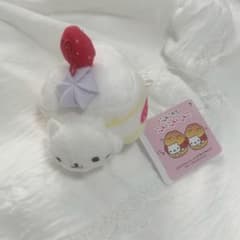 산엑스 냥냥코 쇼트케이크 마스코트