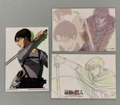 ☆進撃の巨人 Season 2 原画集 リヴァイ 特典 イラスト　ポスト カード ☆進撃の巨人 Season 2 原画集 リヴァイ 特典 イラスト ポスト カード