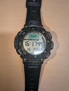 CASIO PRO TREK PRG-40SJ 電池交換済 動作確認済 取説付のサムネイル