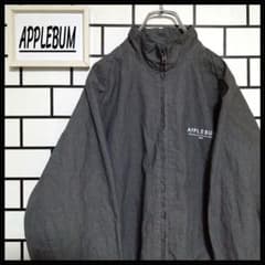 APPLEBUM】古着 ブルゾン ナイロンジャケット ワンポイントロゴ - メルカリ