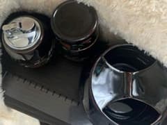 昭和レトロ 卓上ライター シガーケース 灰皿セット - メルカリ