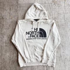 ザノースフェィス THE NORTH FACE プルオーバーパーカー 白 Sのサムネイル