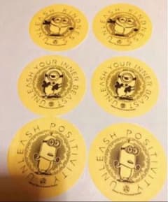 미니언즈 피버 usj 한정 색종이 6장 세트 USJ 유니버설
