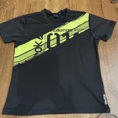 Reebok スポーツ Tシャツ 黒/黄緑のサムネイル