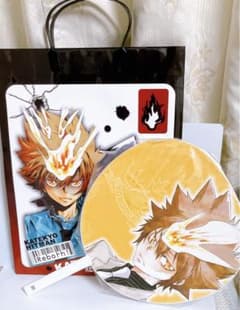 家庭教師ヒットマンREBORN! 沢田綱吉　うちわ＋紙袋のサムネイル