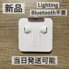 新品Lightning有線イヤホン iPhone使用 マイク付き通話可能 - 3