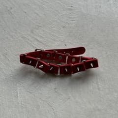 red thorn choker チョーカー ネックレス トゲ 棘 スタッズ 赤 - メルカリ