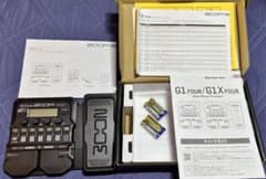 （美品）ZOOM G1X FOUR （箱取説付き）（ワンオーナー） 美品）ZOOM G1X FOUR （箱取説付き）（ワンオーナー） - メルカリ