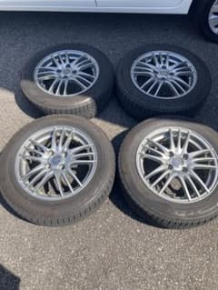 175/65R15アルミホイール4本　 スタッドレスタイヤ付き【広島県から】 175/65R15アルミホイール4本 スタッドレスタイヤ付き【広島県から