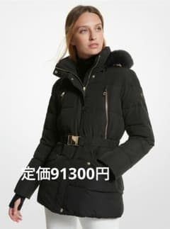 新品タグ】MICHAEL KORS ブラックダウンジャケット - メルカリ