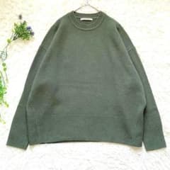 極美品】カレンソロジー ウールカシミヤルーズニットプルオーバー