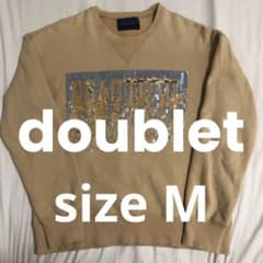 【doublet】SPANGLE SWEAT