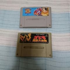 スーパーファミコンカセット２つのサムネイル