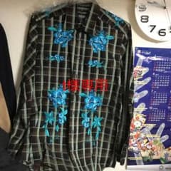 ドルガバ 青花刺繍長袖シャツのサムネイル