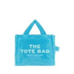 MARC JACOBS THE TOTE BAG ボア トートバッグ ブルーのサムネイル