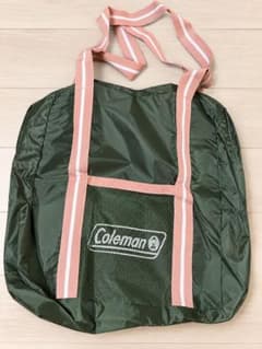 Coleman トートバッグ カーキ ピンクのサムネイル