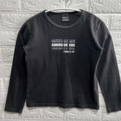 【子供服】　COMME CA ISM ブラック 長袖カットソー 130Aのサムネイル