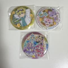 名探偵プリキュア BIGホログラム缶バッジ 3個セットのサムネイル