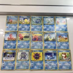ポケモンカード 旧裏 水タイプ まとめ売り - メルカリ
