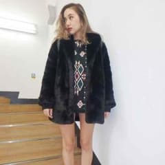 エヴリス ビッグショールロングコートのサムネイル