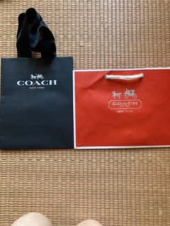 COACH  ショップ袋　2枚のサムネイル