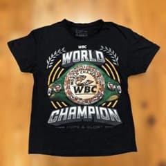 WBC ボクシング Tシャツ 井上尚弥 中谷潤人 選手チャンピオン Mサイズ WBC ボクシング Tシャツ 井上尚弥 中谷潤人 選手チャンピオン Mサイズ