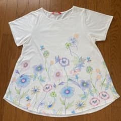 グラニフ　Tシャツ　花柄のサムネイル
