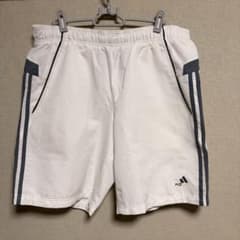 '03 adidas CLIMACOOL ホワイトハーフパンツのサムネイル