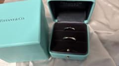 Tiffany & Co. リング ペア　pt3mm(あんしん鑑定利用不可) Tiffany & Co. リング ペア pt3mm(あんしん鑑定利用不可) - メルカリ