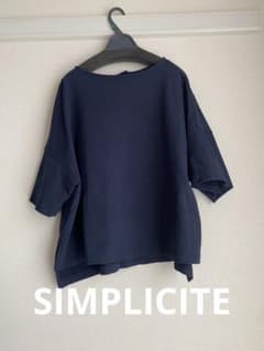 【Simplicite】半袖プルオーバー　Tシャツのサムネイル