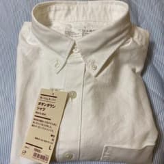無印良品 ボタンダウンシャツ Lサイズのサムネイル