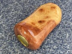 わたらせ樹脂工房製花梨瘤紅白左 シマノ用ノーマル塗装 - メルカリ