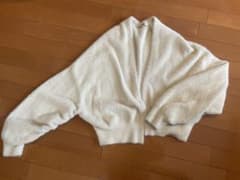 カーディガン　ファー