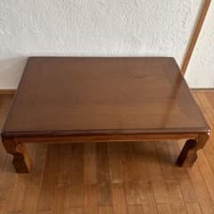 動作確認済み】家具調こたつテーブル たのめる便 訳あり - メルカリ