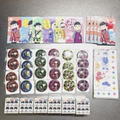 まとめ売り】おそ松さん 缶バッジ こえだらいず14フィギュア他 未開封
