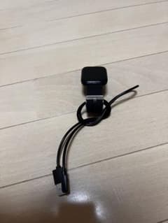 ブラックスマートウォッチ 本体 充電ケーブル付きのサムネイル