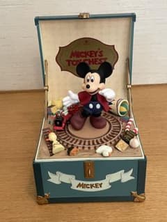 希少・動作良好】ディズニー ミッキーマウス オルゴール Schmid社製