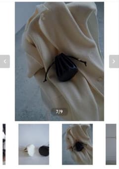 molvar　 MINI DRAWSTRING BAG 本革ミニ巾着バッグのサムネイル