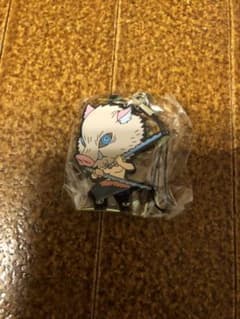 鬼滅の刃　カプセルラバーストラップ　伊之助　値下げのサムネイル